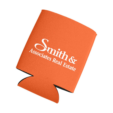 Orange Smith and Associates drink coozie