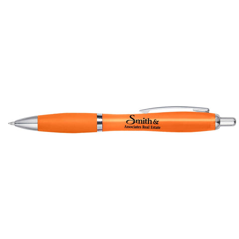 Orange ball point pen